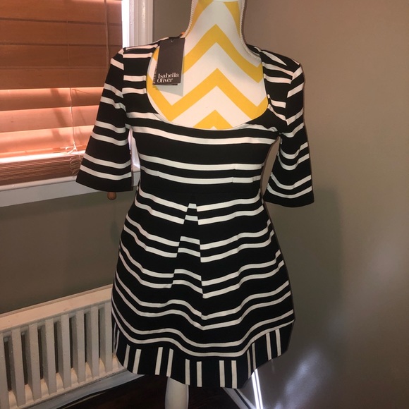 *NWT*Isabella Oliver maternity top square neck - Picture 2 of 7